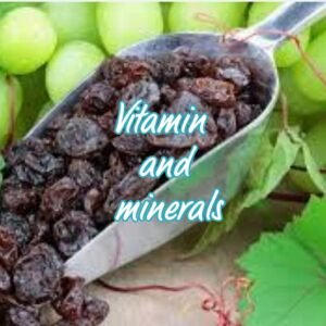 Vitamin and minerals