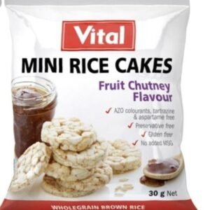 Vital Mini Rice cakes Fruit chutney 30g