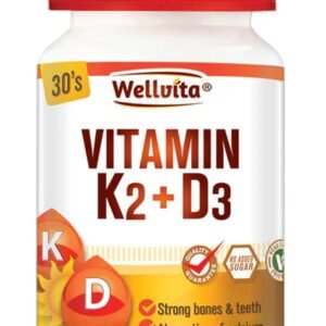Wellvita Vit D3 +K2 30
